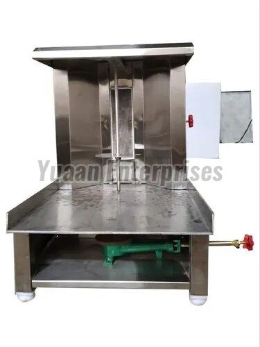 Single Burner Shawarma Machine