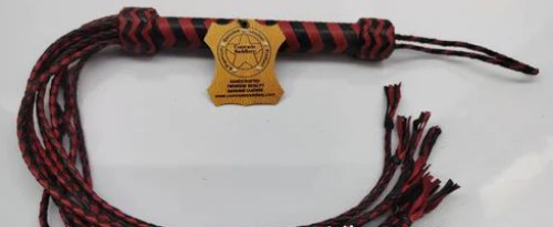 Maroon Genuine Leather Flogger