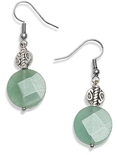 Green Aventurine Gemstone Earrings