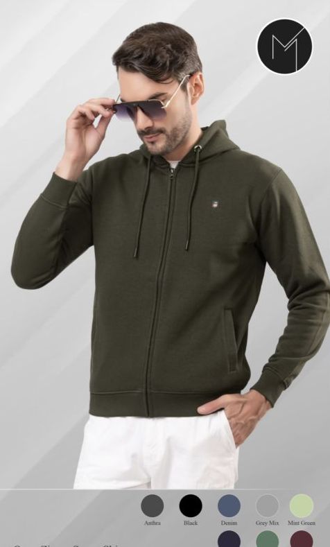 Mens Zipper Hoodie