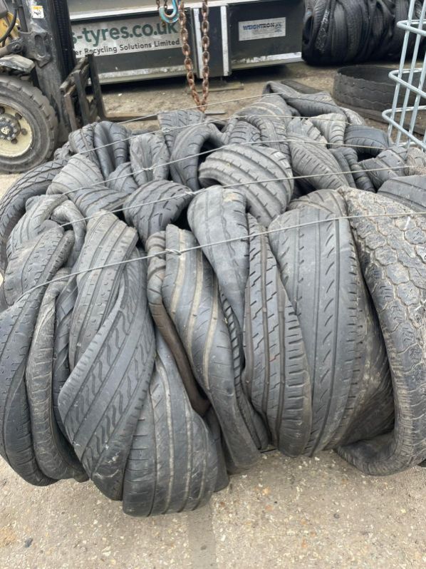 Italy Bailed Tyre Scrap