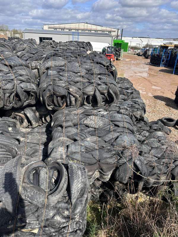 Newzland Bailed Tyre Scrap