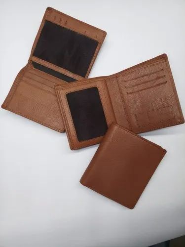 Mens Brown Leather Wallet