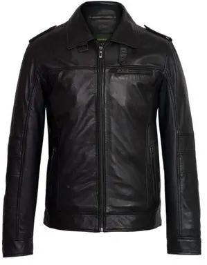 Mens Sheepskin Leather Jacket