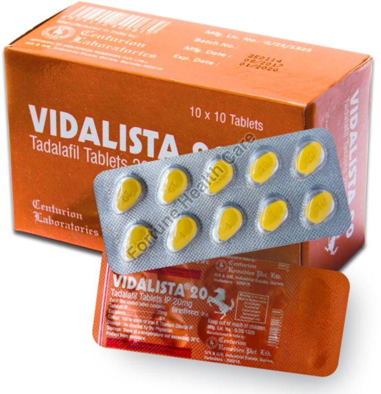 Vidalista 20mg Tablets