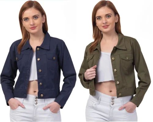 Ladies Cotton Jacket Manufacturer Exporter Supplier from Meerut India