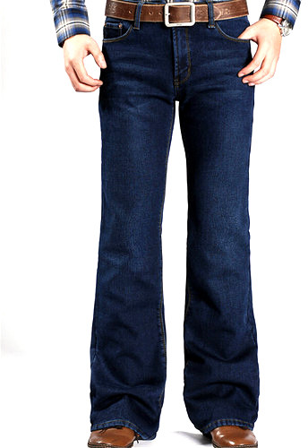 Mens Bell Bottom Jeans