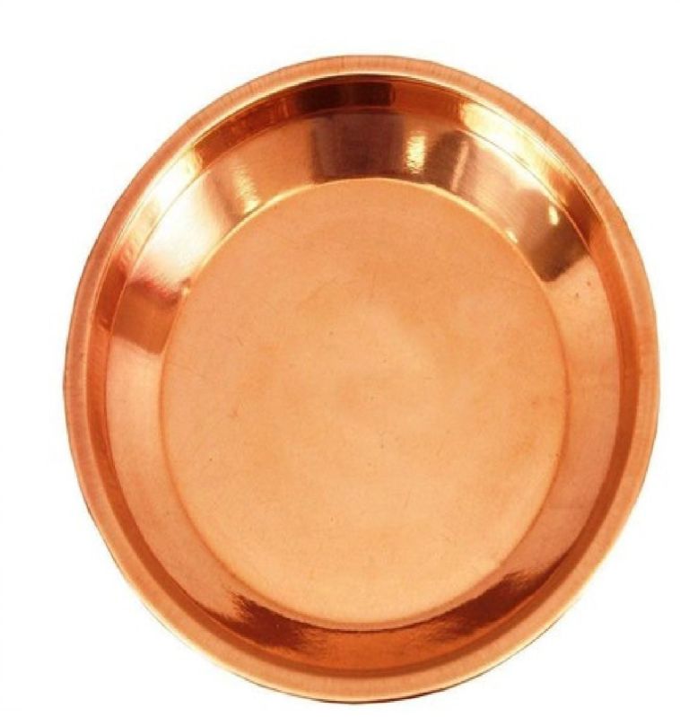 Round Copper Plate