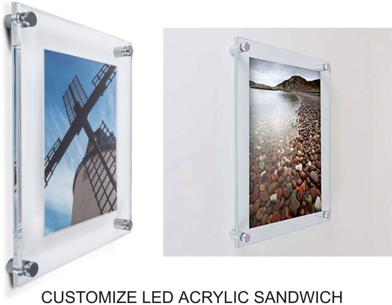 LED Sandwich Clip On Board