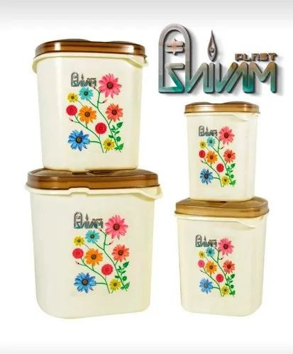 Plastic Food Container Set