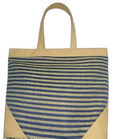 Jute Canvas Shopping Bag