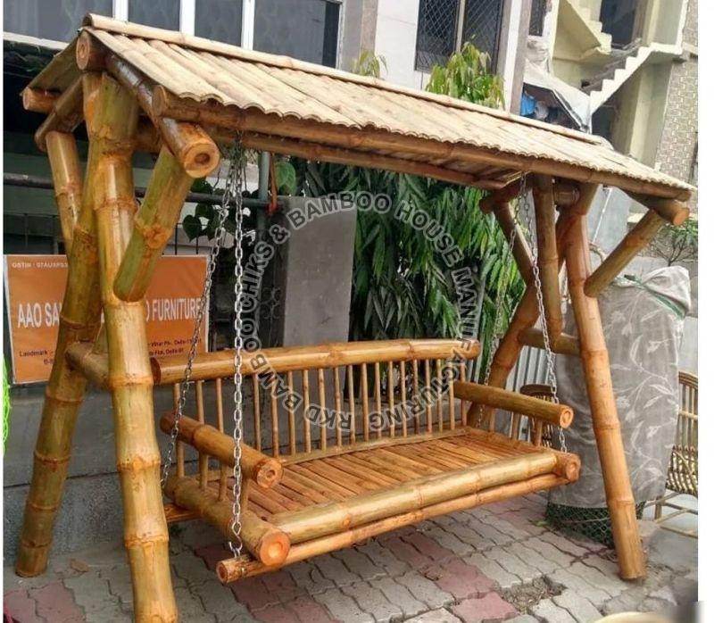 4 Seater Bamboo Jhula