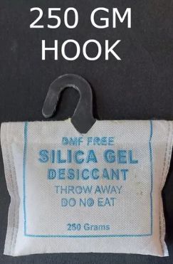 250 Gm Silica Gel Pouch with Hook