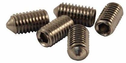 Polished Grub Screw