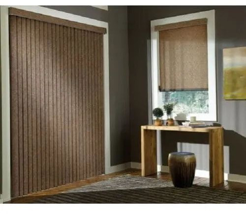 Brown PVC Window Blinds