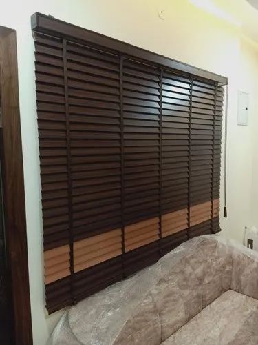 Horizontal Wooden Window Blinds