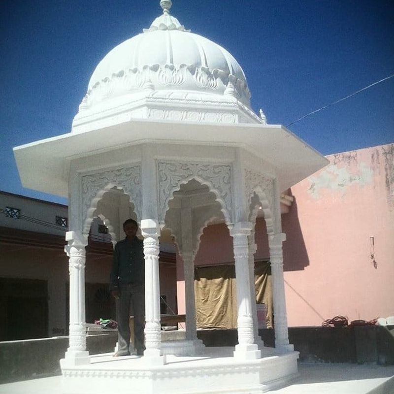 Dome Outdoor Marble Gazebo