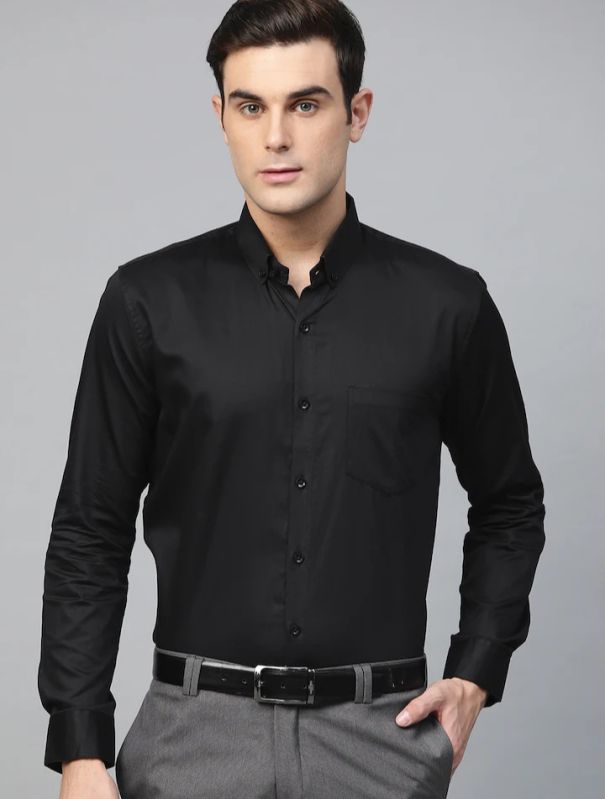 Mens Black Shirt