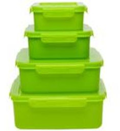 Square Plastic Food Containers