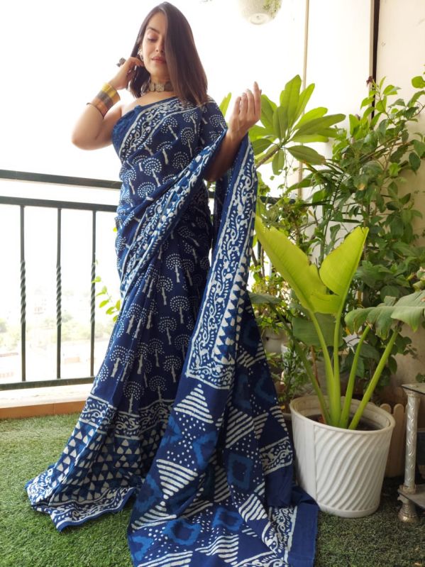 Printed Cotton Saree