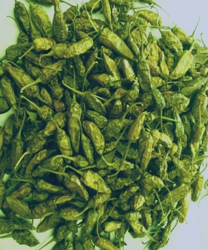 Natural Dried Green Chilli