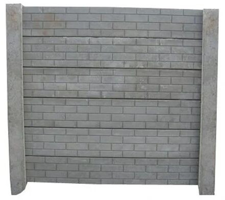 Rectangular Cement Fencing Pole