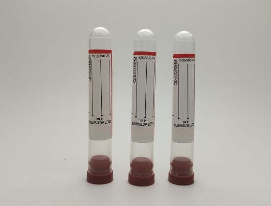 Single Cap Clot Activator Tube