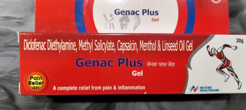 Genac Plus Pain Relief Gel