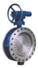 Offset Disc Type Gear Operated Butterfly Valve