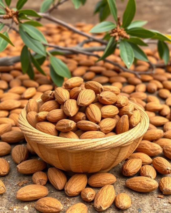 kashmiri almonds