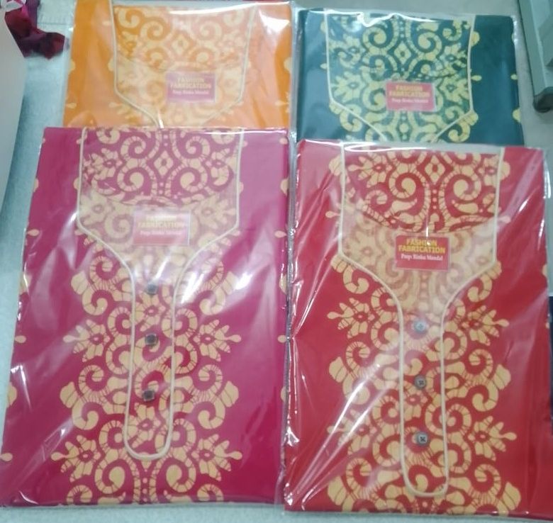 Printed Batik Cotton Nighty