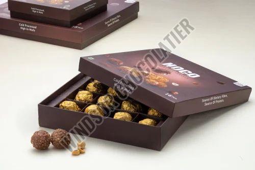 16 Pcs Hazelnut Truffle Box