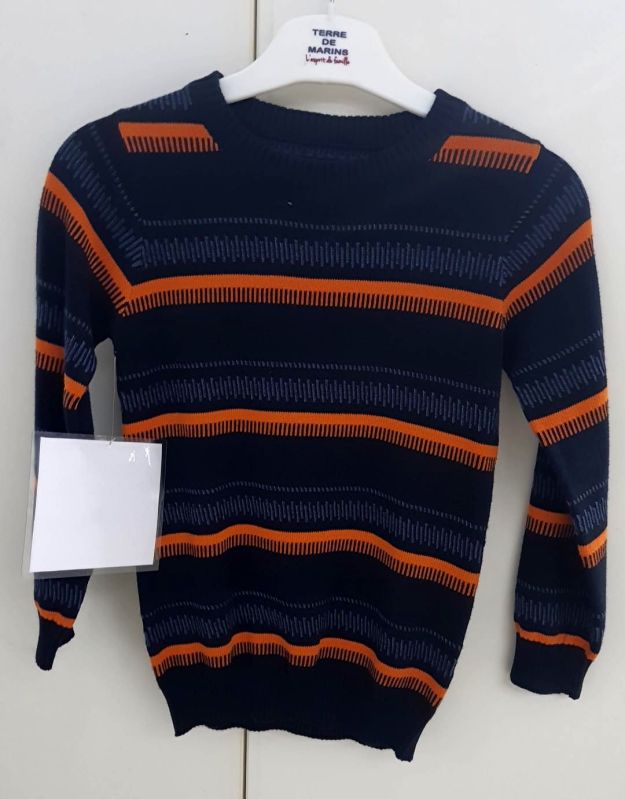 Mens Striped Sweatshirt