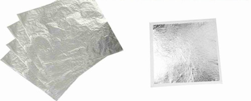 Imitation Artificial Silver Leaf