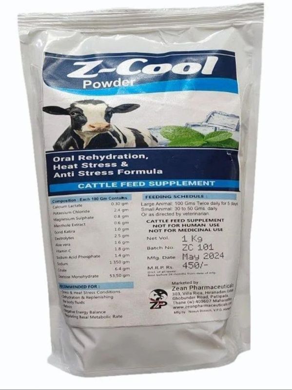 Oral Hydration Anti Stress Cattle Supplement