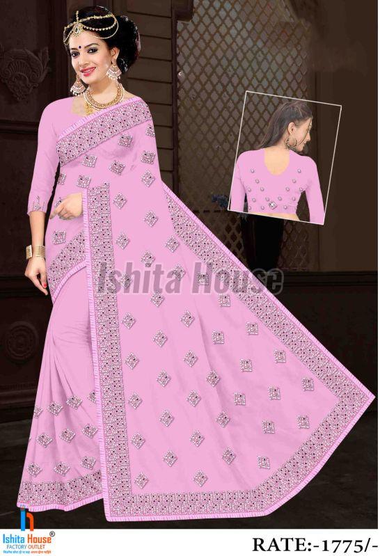 Ladies Embroidery Sarees