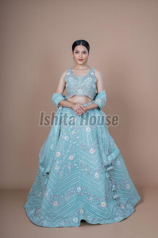 Ladies Embroidery Work Lehenga Choli