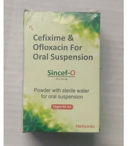 Cefixime Ofloxacin Oral Suspension