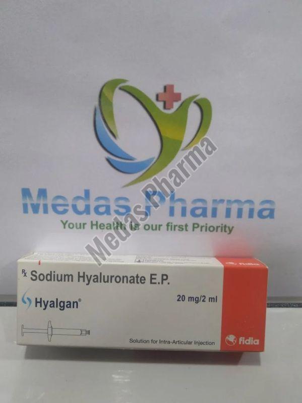 Hyalgan Sodium Hyaluronate 20mg Injection Exporter from Surat