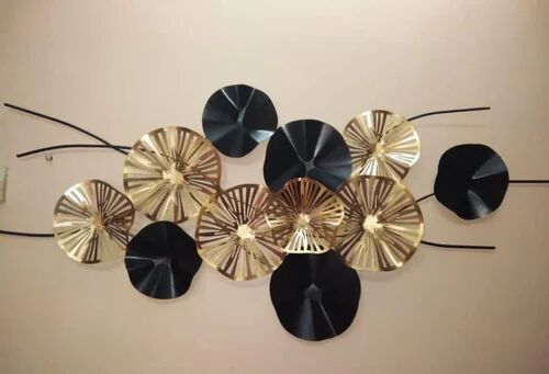 Golden and Black Decorative Wall Art