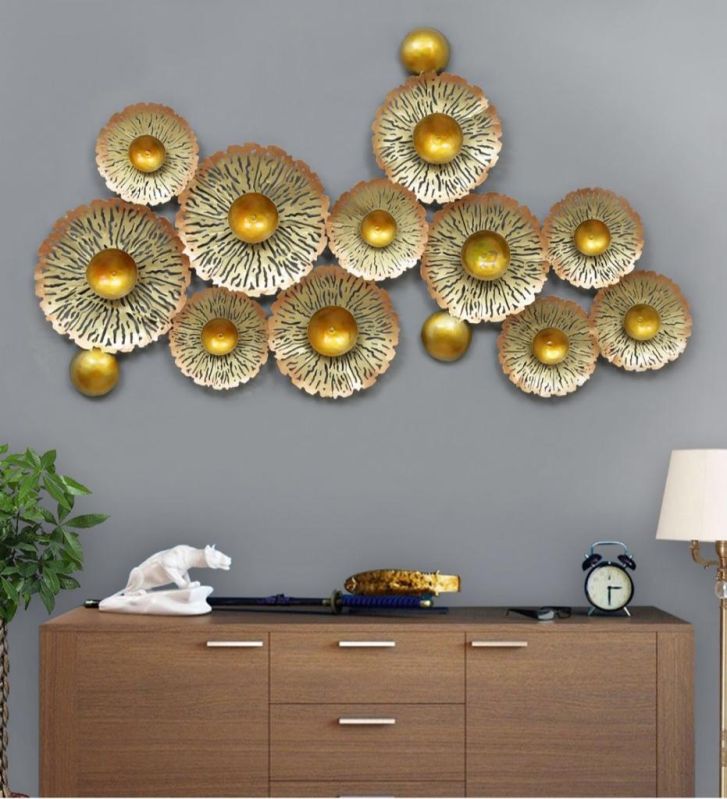 Metal Floral Wall Art