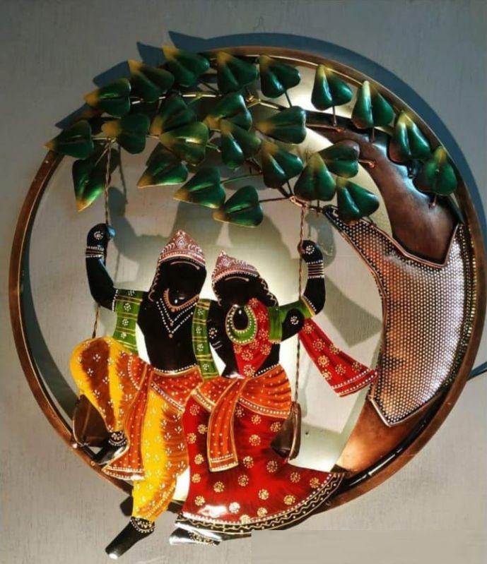 Radha Krishna Decorative Wall Art