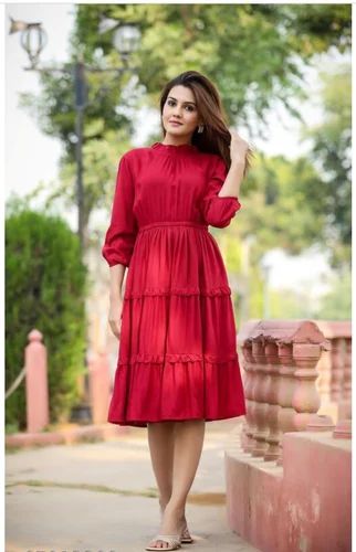 Ladies Plain One Piece Dress Supplier from Kolkata