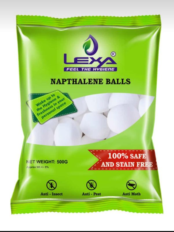 White Naphthalene Balls