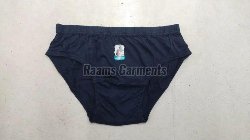 Ladies Navy Blue Plain Cotton Panties