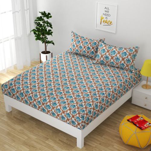 Super Soft Designer Double Bed Sheet