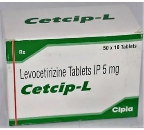 Levocetirizine Cetcip 5mg Tablet