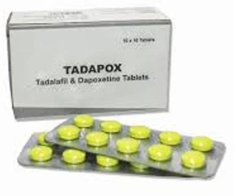 Tadapox Tadalafil And Dapoxetine Tablets