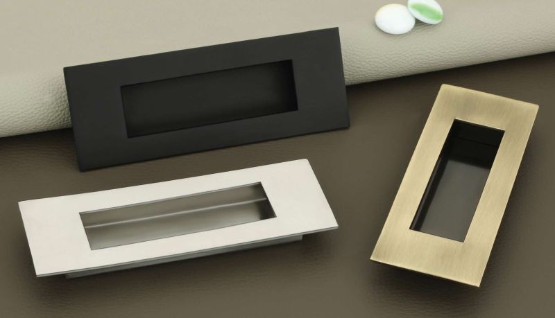 Rectangular Stainless Steel Concealed Handle