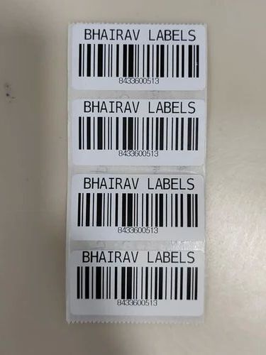 85 GSM Barcode Label Stickers